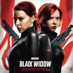 A movie poster for 'Black Widow 2'