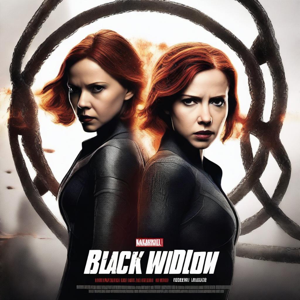 A movie poster for 'Black Widow 2'