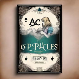 Create a book cover for a Young Adult fantasy romance titled 'Ace of Spades'