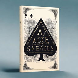 Create a book cover for a Young Adult fantasy romance titled 'Ace of Spades'