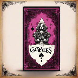 Create an eye-catching young adult fantasy romance book cover titled 'Ace of Spades' with an Alice in Wonderland theme