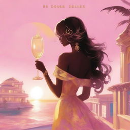 The cover features a blurred background of an opulent beachside mansion, highlighting the wealth and lifestyle of the protagonist