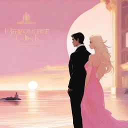 The cover features a blurred background of an opulent beachside mansion, highlighting the wealth and lifestyle of the protagonist