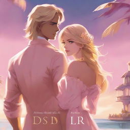 The cover features a blurred background of an opulent beachside mansion, highlighting the wealth and lifestyle of the protagonist