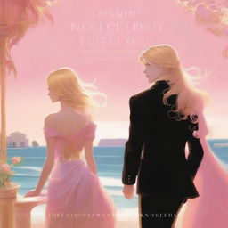 The cover features a blurred background of an opulent beachside mansion, highlighting the wealth and lifestyle of the protagonist