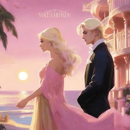 The cover features a blurred background of an opulent beachside mansion, highlighting the wealth and lifestyle of the protagonist