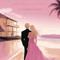 The cover features a blurred background of a modern, opulent beachside mansion, highlighting the wealth and lifestyle of the protagonist