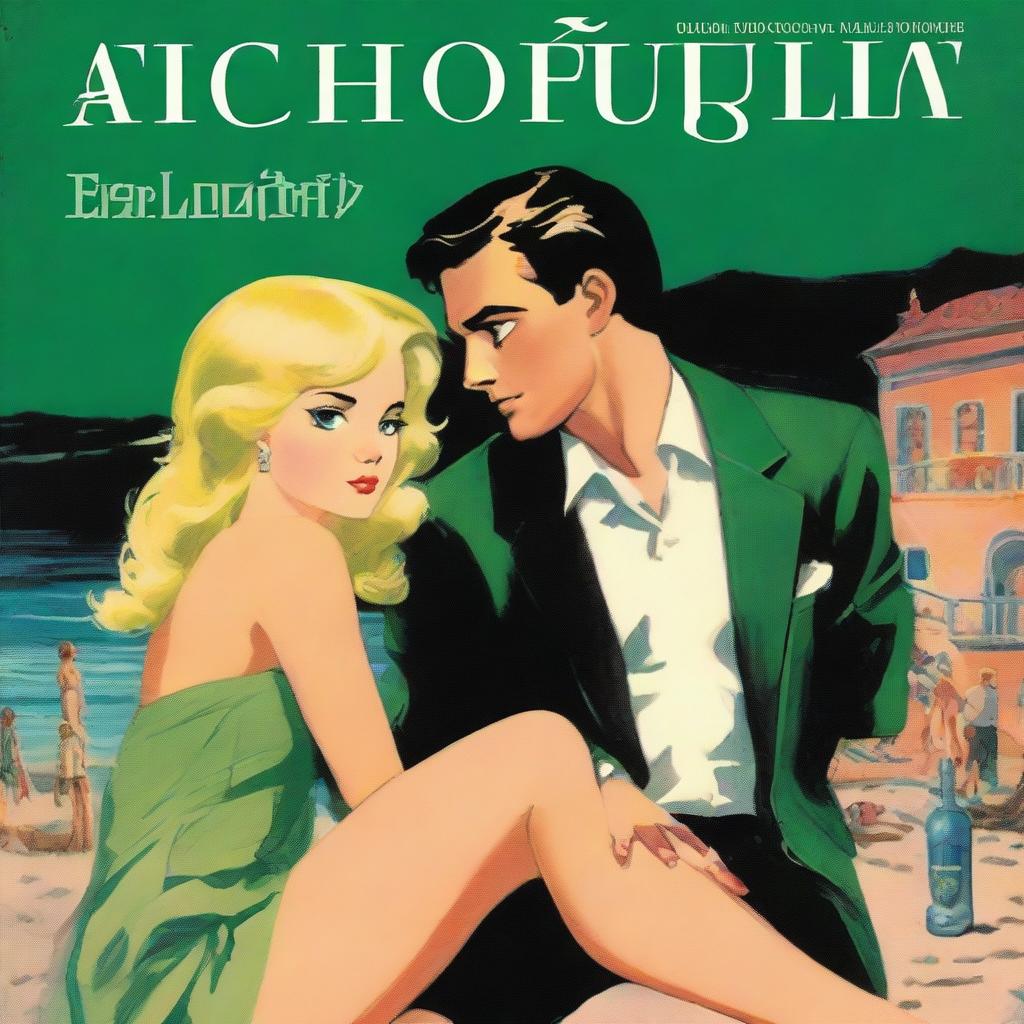 The cover depicts a night scene at the beach