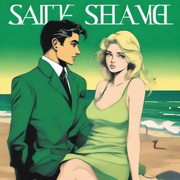 The cover depicts a modern night scene at the beach, evoking a somber mood