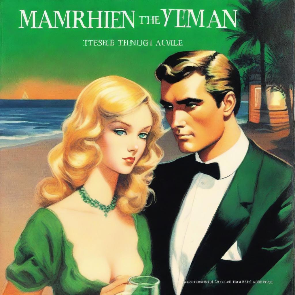 The cover depicts a night scene at the beach