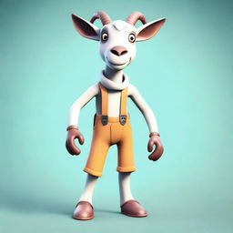 Create an image of a character named 'Doggo' from Goat Simulator 4