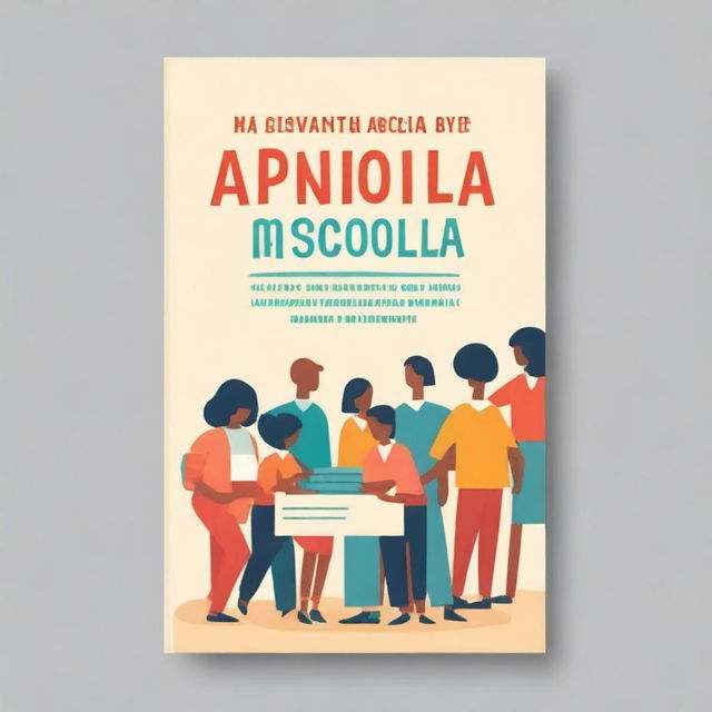 A book cover featuring the title 'Profissionais de Apoio na Escola: Guias e Casos Inspiradores'