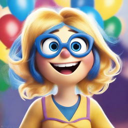 Create an image of Joy from the movie Inside Out