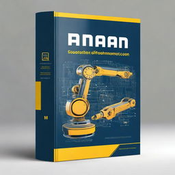 Create a cover image for a book on custom automation design