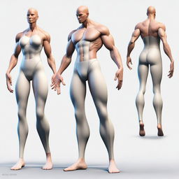 Create a detailed full-body image of a character standing in a dynamic pose