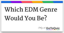 What EDM Song Captures Your Personality?