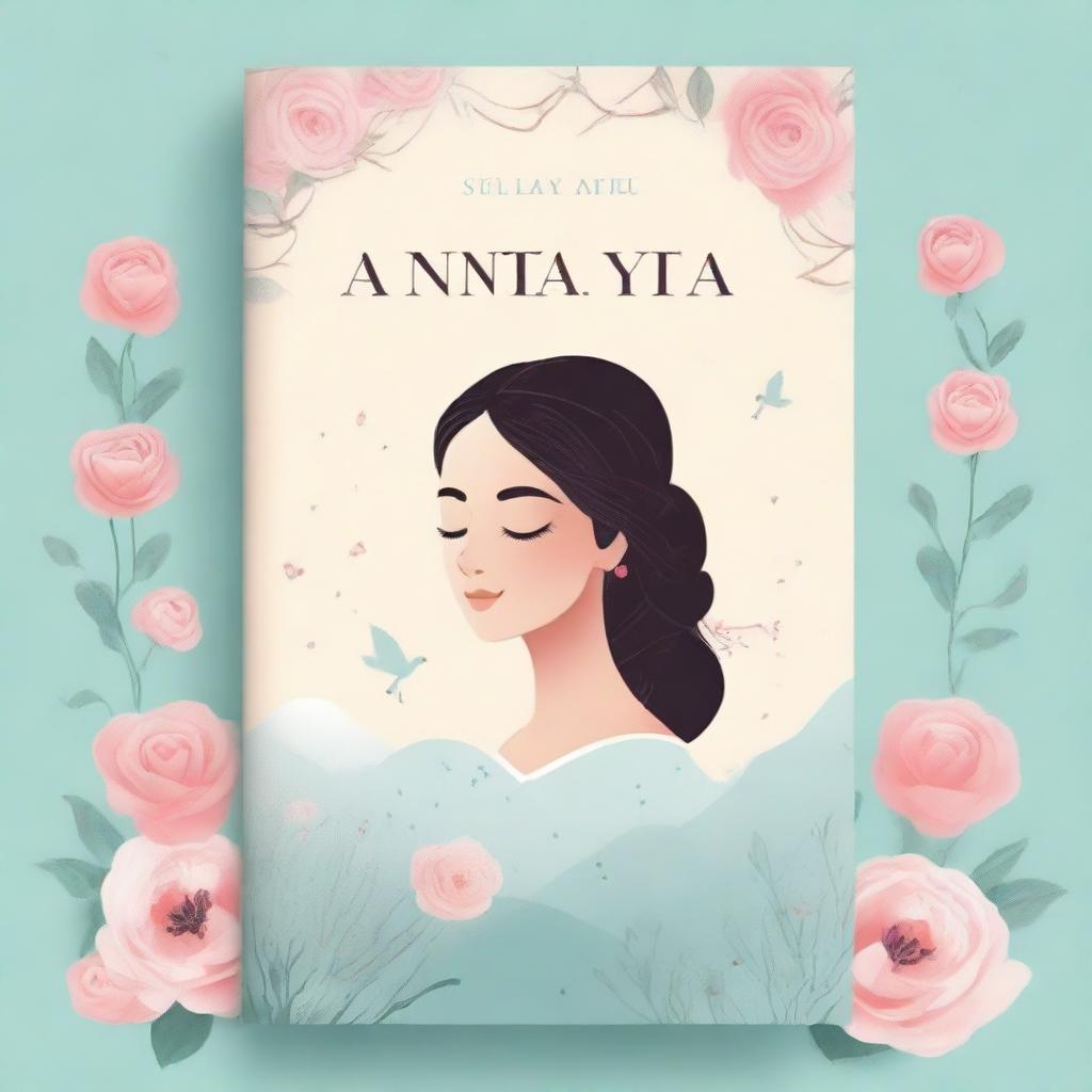 Create a book cover for a novel titled 'Antarya'