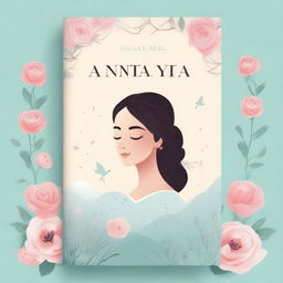 Create a book cover for a novel titled 'Antarya'