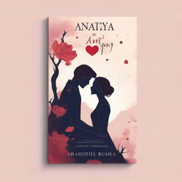 Design a book cover for the novel titled 'Antarya' by Indah Suciati