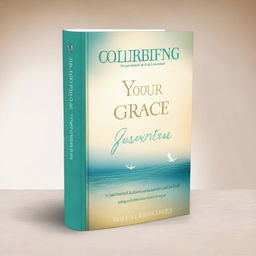 Create a Christian book cover design for the book titled 'Your Grace' by Faith Deb