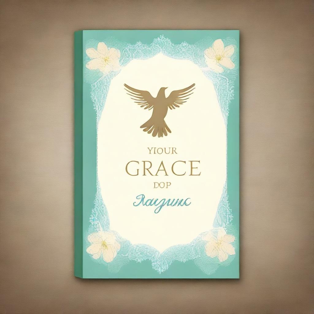 Design a Christian book cover for the title 'Your Grace' by Faith Deb