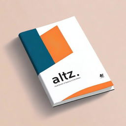 Create a professional book cover for a business book titled 'Altz'