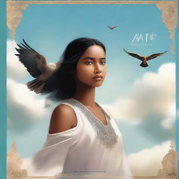 A captivating book cover titled 'AYA'