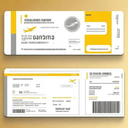 A detailed and realistic boarding pass for Pegasus Airlines