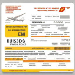 A realistic Pegasus Airlines boarding pass for a flight from Düsseldorf to Cappadocia on November 26