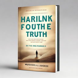 Create a captivating book cover for a book titled 'Value of Truth'