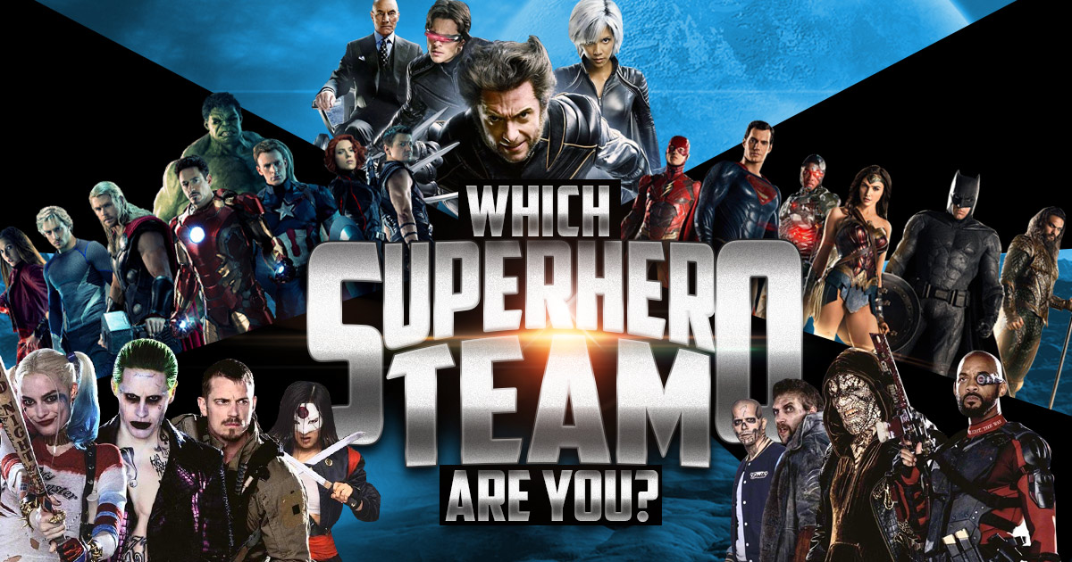 Find Out Which Superhero Team You Belong To