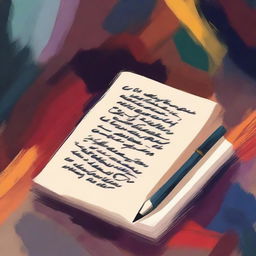 Create a book cover in the style of Impressionism or Expressionism