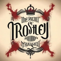 Create a book cover with the title 'The Secret of Royalty' in classic lettering