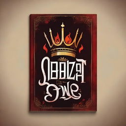 Create a book cover with the title 'O Segredo da Realeza' in classic lettering