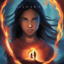 A captivating book cover for 'Illunara: Awakening'