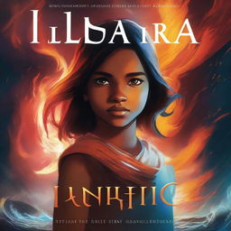 A captivating book cover for 'Illunara: Awakening'