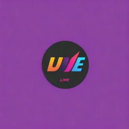 Create a vibrant and stylish logo for a channel named 'Live Wire'