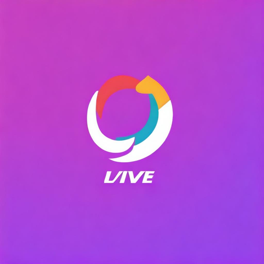 Create a vibrant and stylish logo for a channel named 'Live Wire'