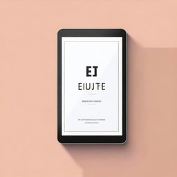 A minimalist and simple e-book cover featuring the title 'Elite: Desvende os Segredos para Ficar à Frente de 99%'