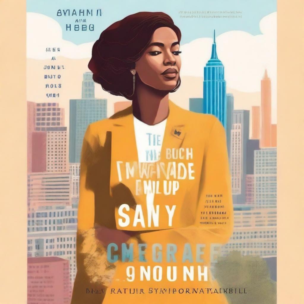 Create a book cover with the title 'The Courage to Say Enough is Enough' at the top and an author's name at the bottom