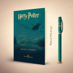 Create a book cover for a Harry Potter novel