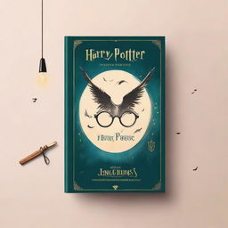 Create a book cover for a Harry Potter novel