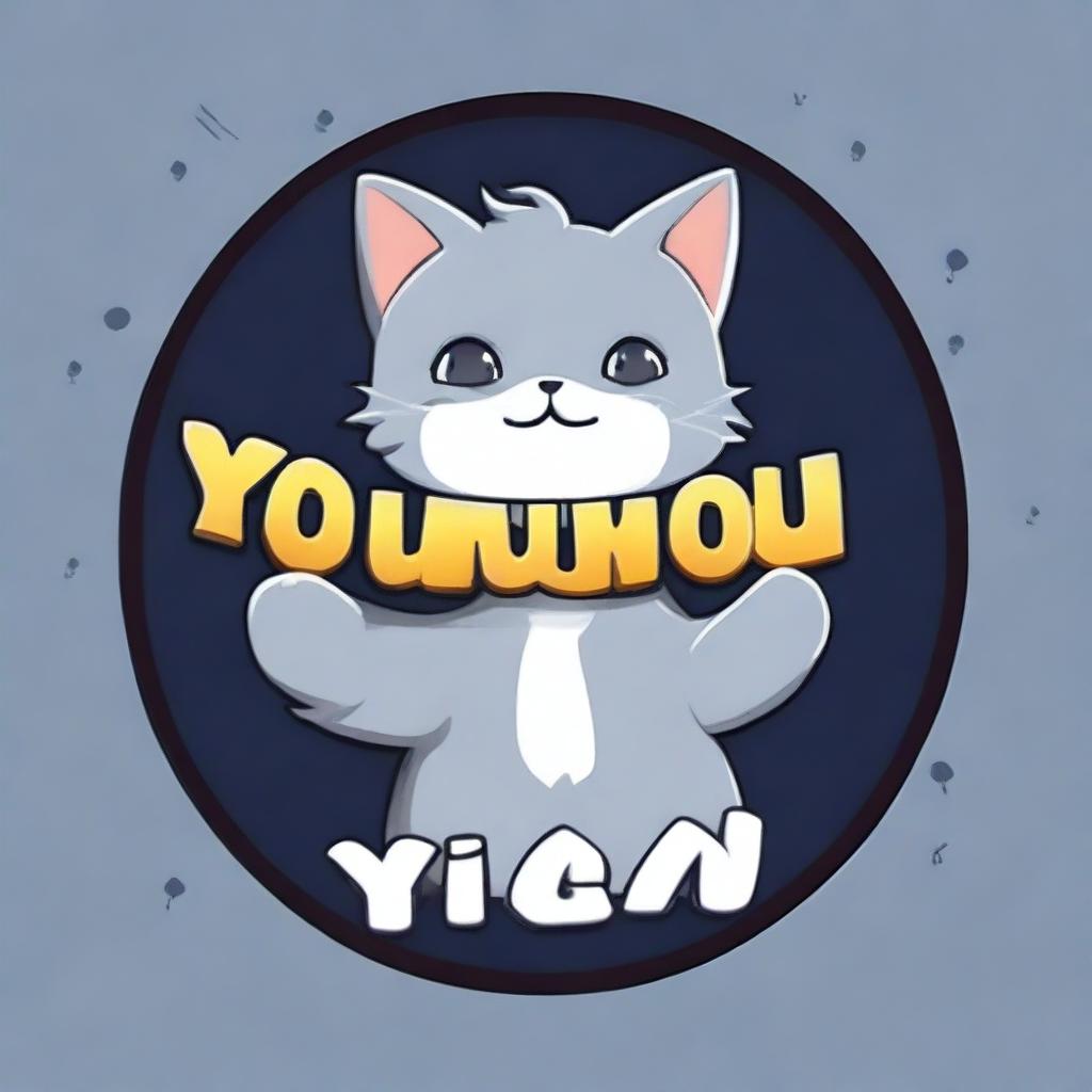 A 'You Win!' screen for a game about a grey cat