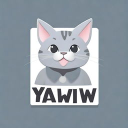 A 'YOU WIN' screen featuring a grey cat in the middle