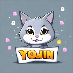 A 'YOU WIN' screen featuring a grey cat in the middle