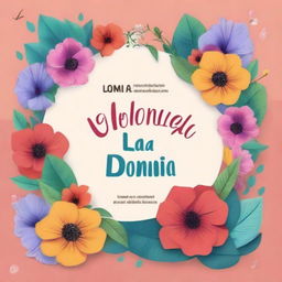 Create a vibrant and calming book cover for a self-help book titled '¡Domina la Ansiedad Ahora!'