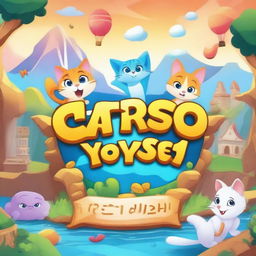 A start game screen with the title 'Catodyssey' prominently displayed