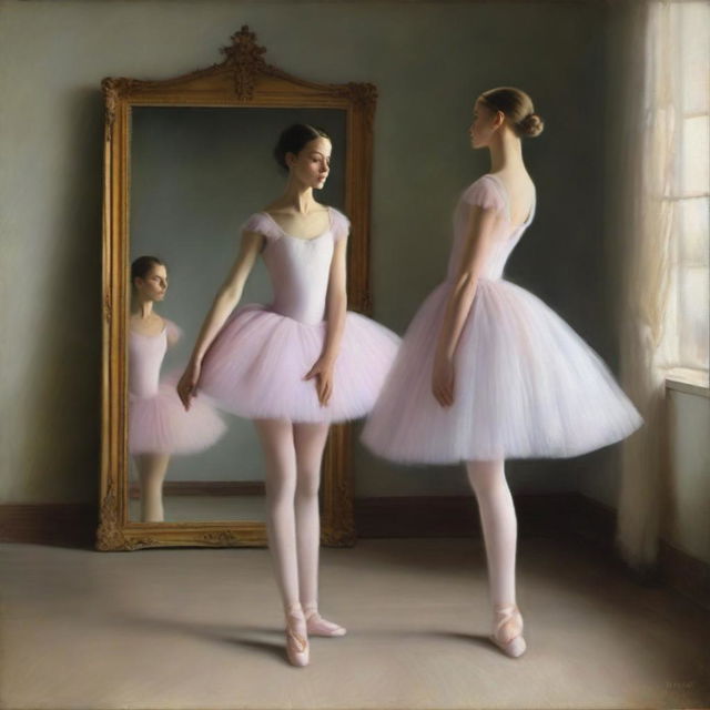 A ballerina with a strict mother