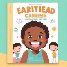 A book cover design focused on early childhood caries