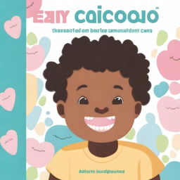 A book cover design focused on early childhood caries